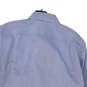 Mens Blue Long Sleeve Collared Formal Button Up Shirt Size Medium image number 4