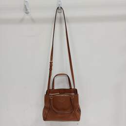 Kate Spade Pebble Grain Pattern Brown Satchel Style Shoulder Handbag