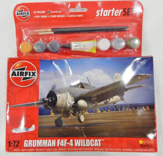Airfix F4F-4 Wildcat New 1:72 Scale Plastic Model Airplane Kit A02070 Aircraft image number 1