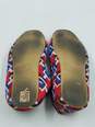 Authentic Gucci Red Satin Travel Slippers M 7 image number 5