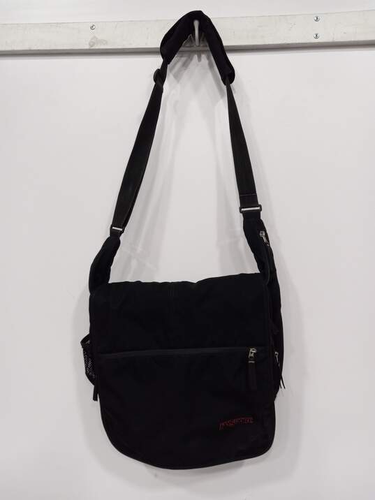 Black JanSport Messenger Bag image number 1