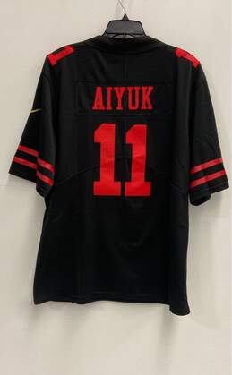Nike Men's San Francisco 49ers Aiyuk Black Jersey Sz. L alternative image