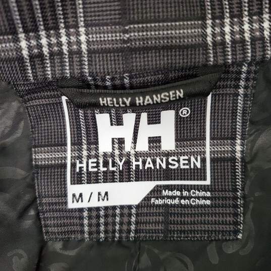 Helly Hansen WM's Zera HT Insulted Cross Hatch Hooded Windbreaker Gray Size M image number 3