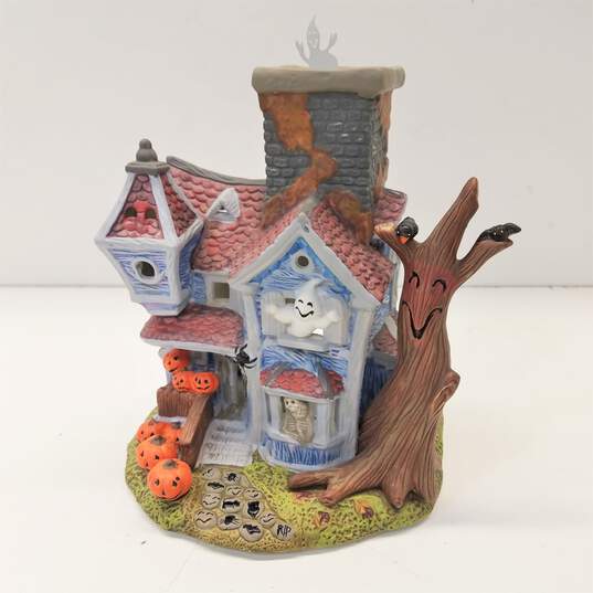 PartyLite Ghostly Tealight House Haunted Halloween P7862 image number 4