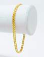 14K Yellow Gold Double Rope Chain Bracelet 4.4g image number 3