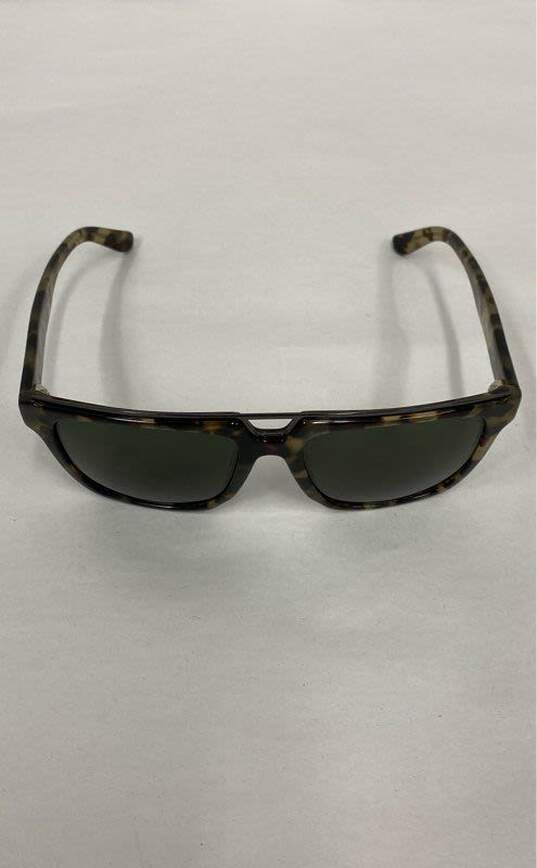 Salvatore Ferragamo Green Sunglasses - Size One Size image number 2