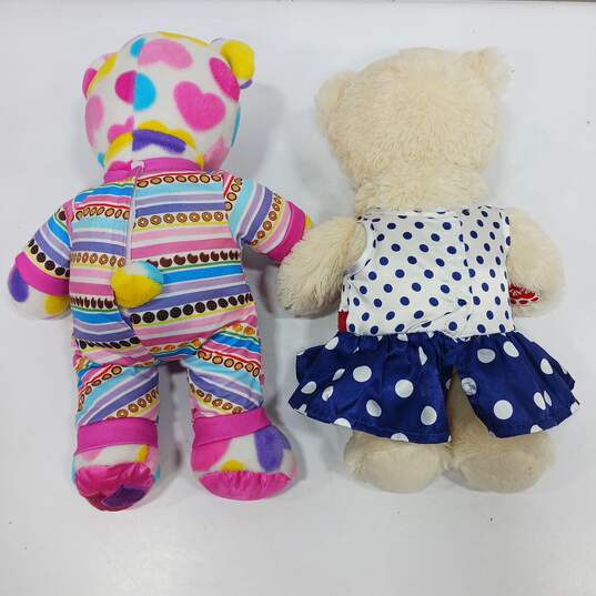 Pair of Build-a-Bear Workshop Plush Bears/Stuffed Animals image number 2