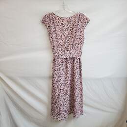Max Studio Pink Floral Patterned Wrap Dress WM Size S alternative image