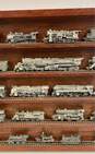 Pewter Franklin Mint the World's Greatest Locomotives & Railroad Cars Set of 28 image number 5