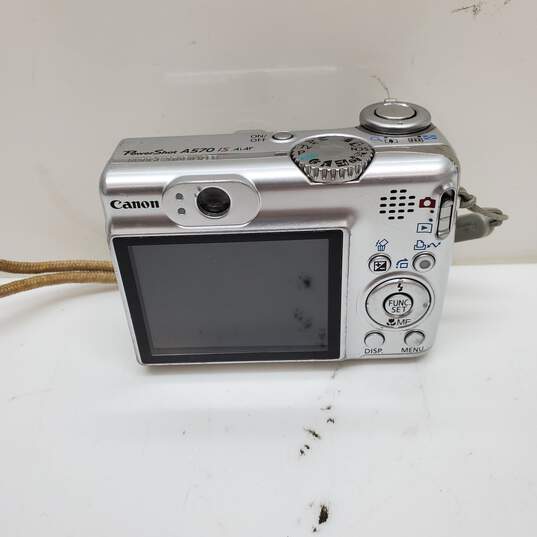 Buy the Canon PowerShot A570 IS 7.1MP Digital Camera Silver