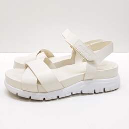 Cole Haan Zerogrand Crisscross Sandals White 8 alternative image