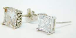 Sterling Silver Diamond Accent CZ Pearl Romantic Contemporary Jewelry 36.0g alternative image