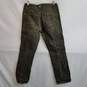 Kuhl green washed moto denim pants size 16 short image number 2