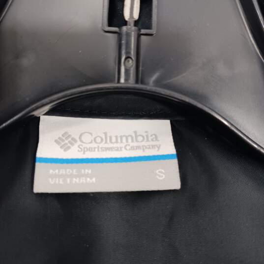 Columbia Black Hooded Nylon Jacket Women's Size S image number 3
