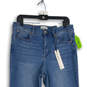 NWT Womens Blue Soho Denim Medium Wash High Rise Skinny Leg Jeans Size 14 image number 3