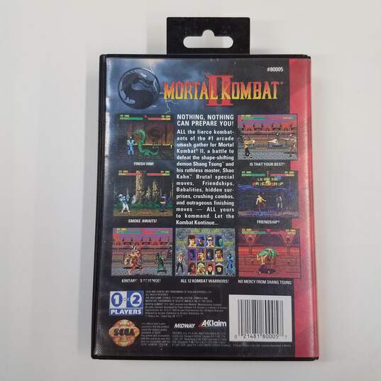 Mortal Kombat II - Sega Genesis image number 2