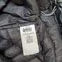 REI Co-Op Black Full Zip Goose Down Insulated Jacket No Size Tag image number 3