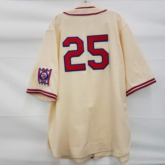 Ebbets Field Vintage Authentic Flannels Wool Rainiers Jersey image number 3