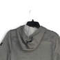 Mens Gray Long Sleeve Activewear Hooded Full-Zip Jacket Size Small image number 4