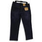 NWT Mens Blue Denim Vintage Stretch Regular Fit Straight Leg Jeans Size 36X30 image number 2