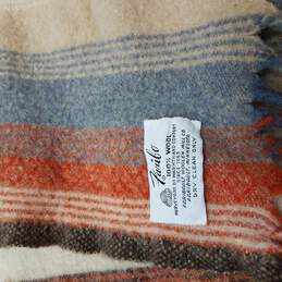 Vintage Faribo Wool Woven Blanket alternative image
