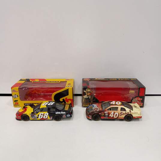 Bundle of Two Racing Champions Sterling Marlin Car In Box image number 1