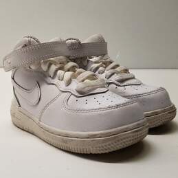 Nike Air Force 1 Mid White Size 7c