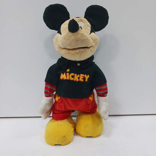 Fisher-Price Disney Dance Star Mickey Mouse Animated Talking Walking Dancing Toy image number 1