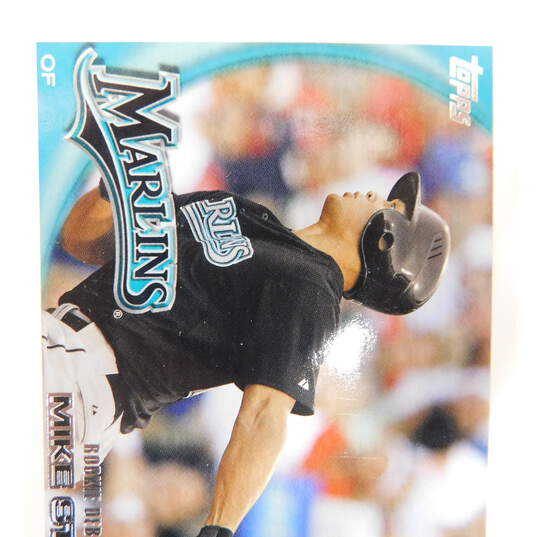 2010 Giancarlo Stanton Topps Rookie Update Series Miami Marlins image number 2