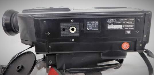 1987 Sony CCD-V5 VCR Camcorder with Manual & Case image number 13