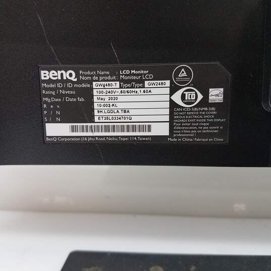BenQ GW2480 24 inch 16:9 1080p Full HD 60Hz IPS LCD Monitor image number 3