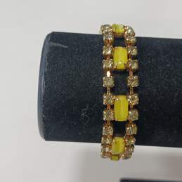 Bundle of Assorted Yellow Fashion Jewelry alternative image