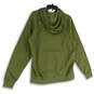 Mens Green Long Sleeve Kangaroo Pocket Drawstring Pullover Hoodie Size M image number 2
