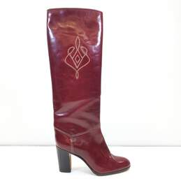Helga Howie Leather Vintage Riding Boots Oxblood 6