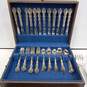 Set of International Silverplate Flatware In Wooden Box/Case image number 2