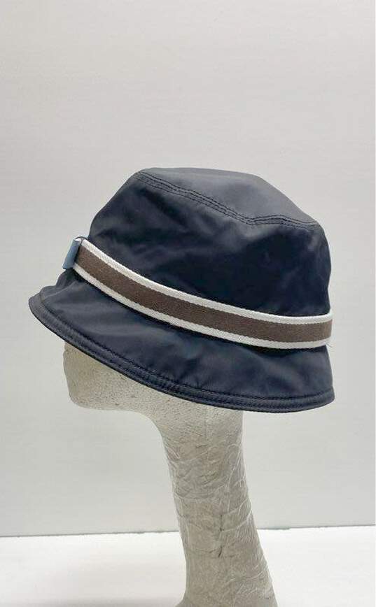 Coach Black Nylon Bucket Hat Size M/L image number 4