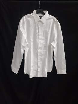 Express White Dress Shirt Men's Size L
