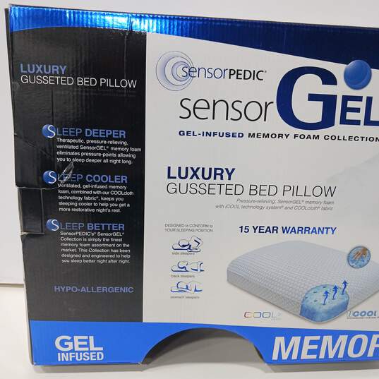 Sensor Pedic  Gel Pillow IOB image number 6