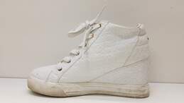 Guess Whites Wedged Sneaker Size 10 alternative image