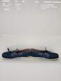 Sperry Gold Cup AO 2-Eye Croc Embossed Navy Boat Shoes Size-9 image number 2