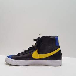Nike Blazer Mid Peace, Love, Basketball Black, Blue, Yellow Sneakers DC1414-001 Size 9.5 alternative image