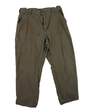 Carhartt Mens Brown Flat Front Straight Leg Cargo Work Pants Size 38 X 32 image number 1