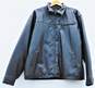 Whispering Smith Espresso Faux Leather Jacket Mens SZ XL image number 1