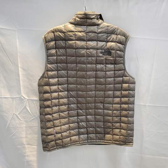 The North Face Full Zip Puffer Vest Jacket Men's Size M image number 2