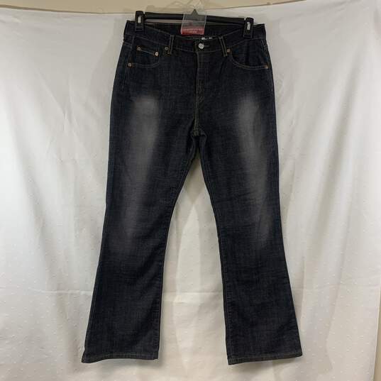 Women's Charcoal Wash Levi's 515 Nouveau Lo-Rise Bootcut Jeans, Sz. 12 Mis image number 1