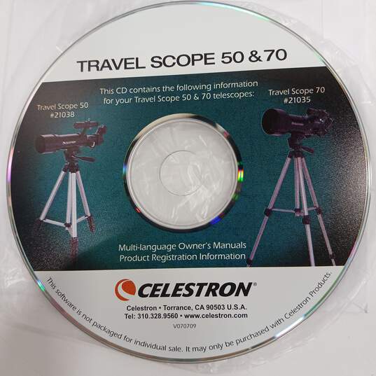 Telescope Celestron Travel Scope 70mm w/ Backpack & Other Accessories image number 4