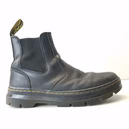 Dr. Martens Embury Black Leather Chelsea Boots Size 7M/8L