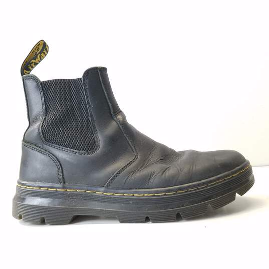Dr. Martens Embury Black Leather Chelsea Boots Size 7M/8L image number 1