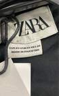 Zara Women's Black Crop Top- XS NWT image number 3