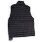 NWT Mens Black Sleeveless Mock Neck Full-Zip Quilted Vest Size Large image number 2